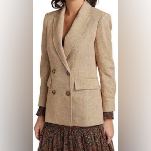 Veronica Beard Jackets & Blazers - NWOT Veronica Beard Pyle Dickey Double-Breasted Blazer Sz-2